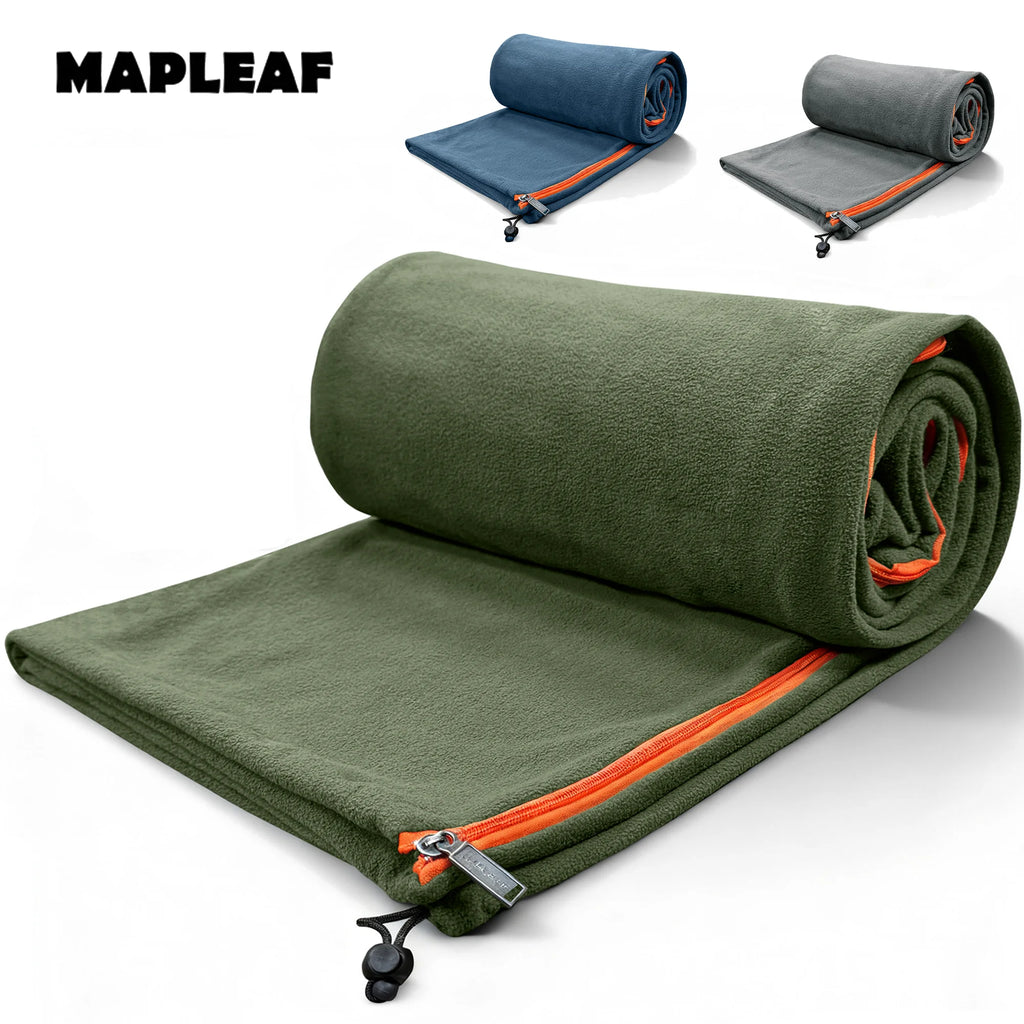 Warm/Fleece Sleeping Bag Liner Lightweight / Blanket Liner