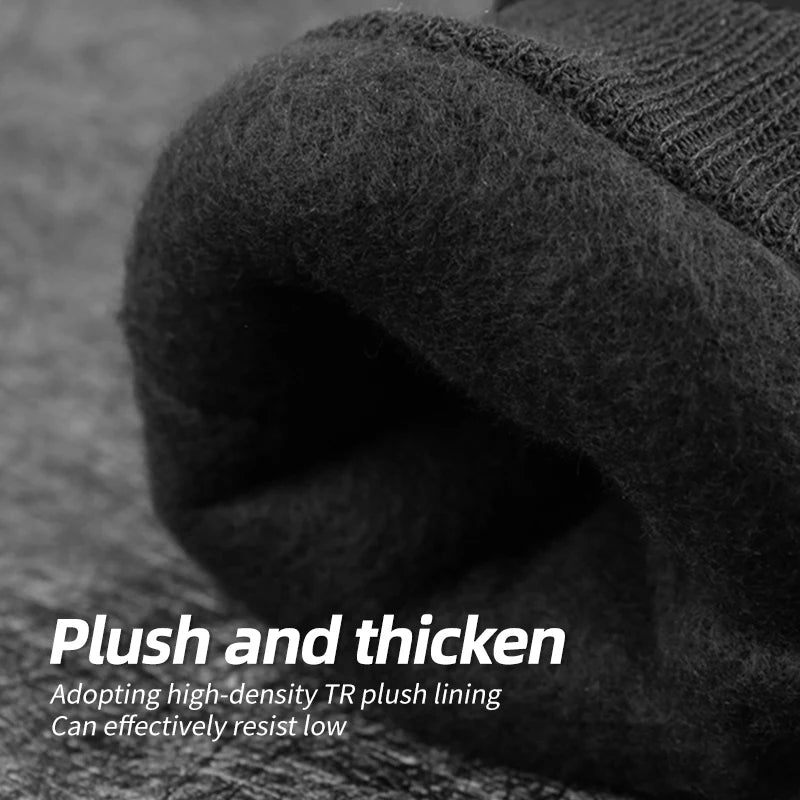Warm Non-slip Touch Screen Waterproof Riding Gloves Outdoor Sports Thick Gloves