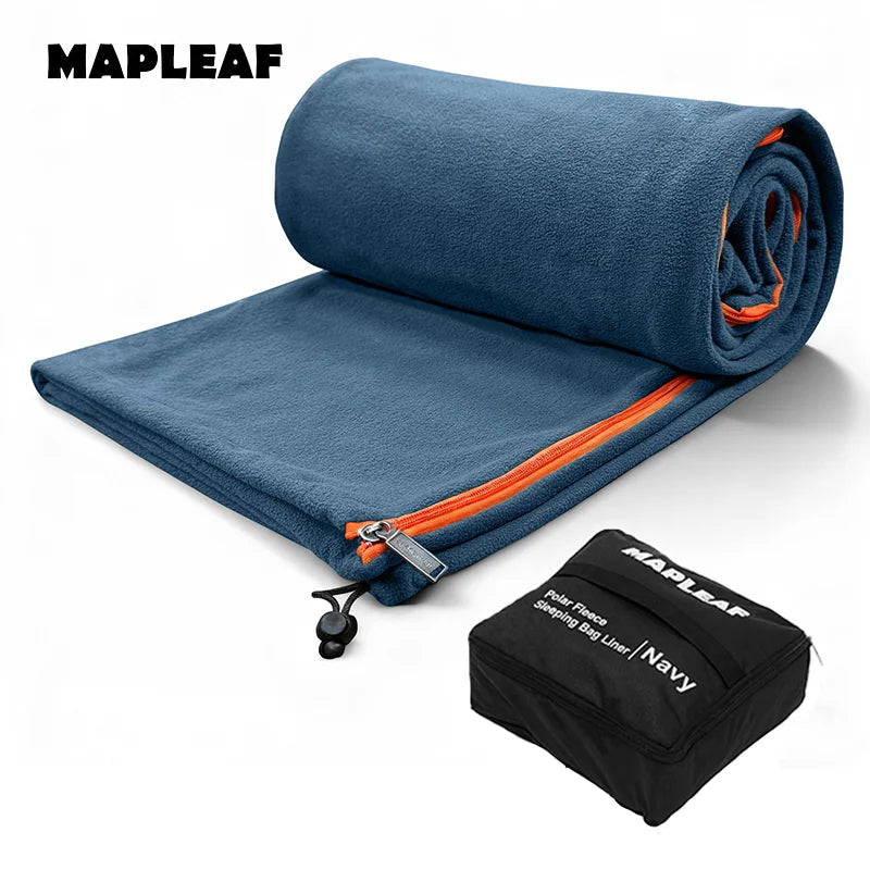 Warm/Fleece Sleeping Bag Liner Lightweight / Blanket Liner