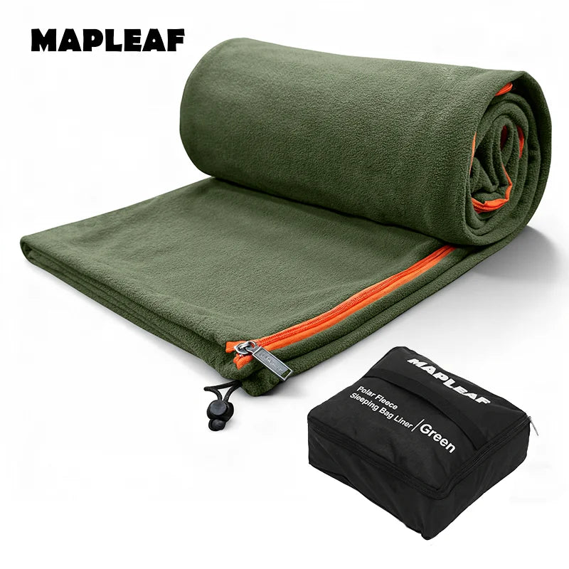 Warm/Fleece Sleeping Bag Liner Lightweight / Blanket Liner
