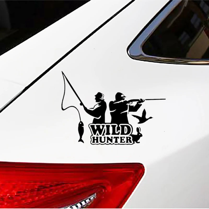 Wild Hunting Car Sticker Waterproof Auto Decors on Bumper Rear Window