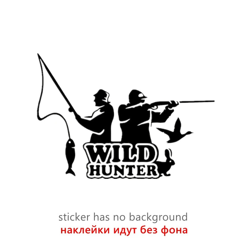 Wild Hunting Car Sticker Waterproof Auto Decors on Bumper Rear Window