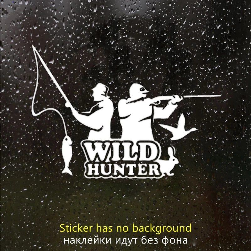 Wild Hunting Car Sticker Waterproof Auto Decors on Bumper Rear Window