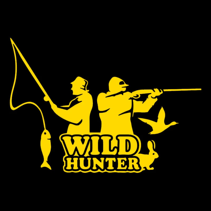 Wild Hunting Car Sticker Waterproof Auto Decors on Bumper Rear Window