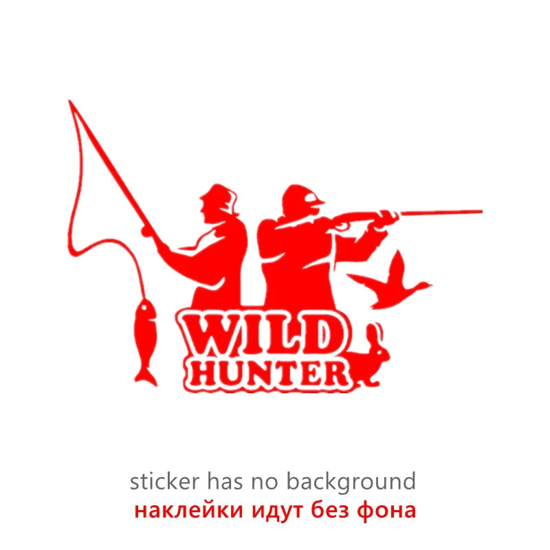 Wild Hunting Car Sticker Waterproof Auto Decors on Bumper Rear Window