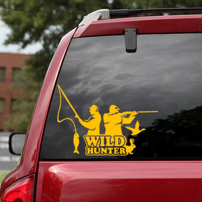 Wild Hunting Car Sticker Waterproof Auto Decors on Bumper Rear Window