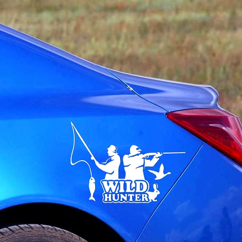 Wild Hunting Car Sticker Waterproof Auto Decors on Bumper Rear Window