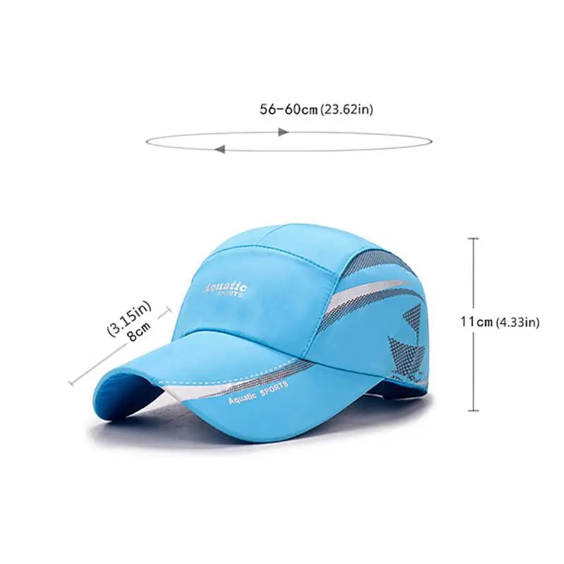 The Golfer/ Mesh Outdoor Hats for Men Quick Dry/Women Sport Summer Sun Hats