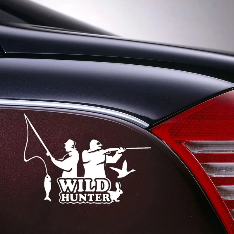 Wild Hunting Car Sticker Waterproof Auto Decors on Bumper Rear Window