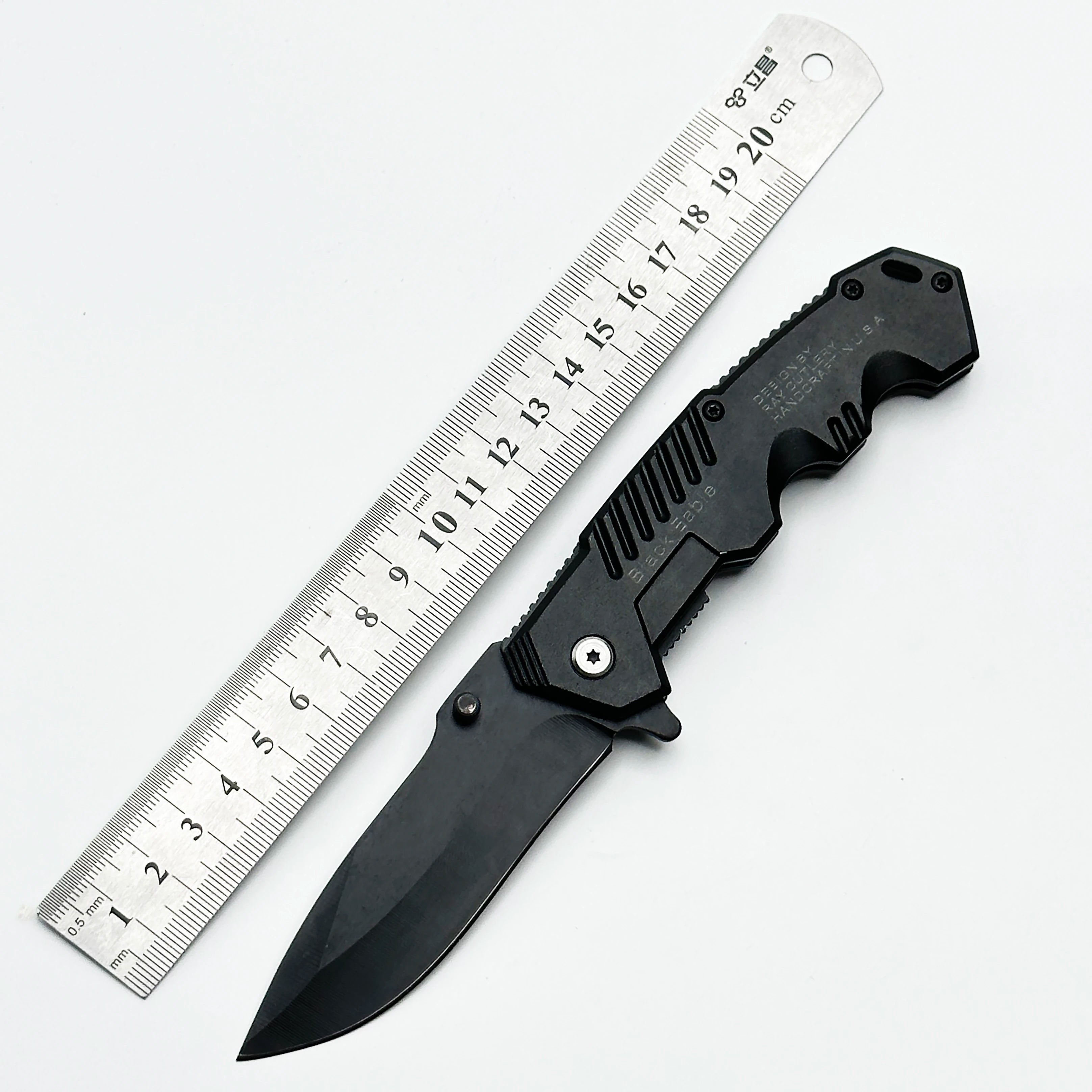 Tactical/Folding knife, pocket knife with pocket clip, stainless steel blade knife,