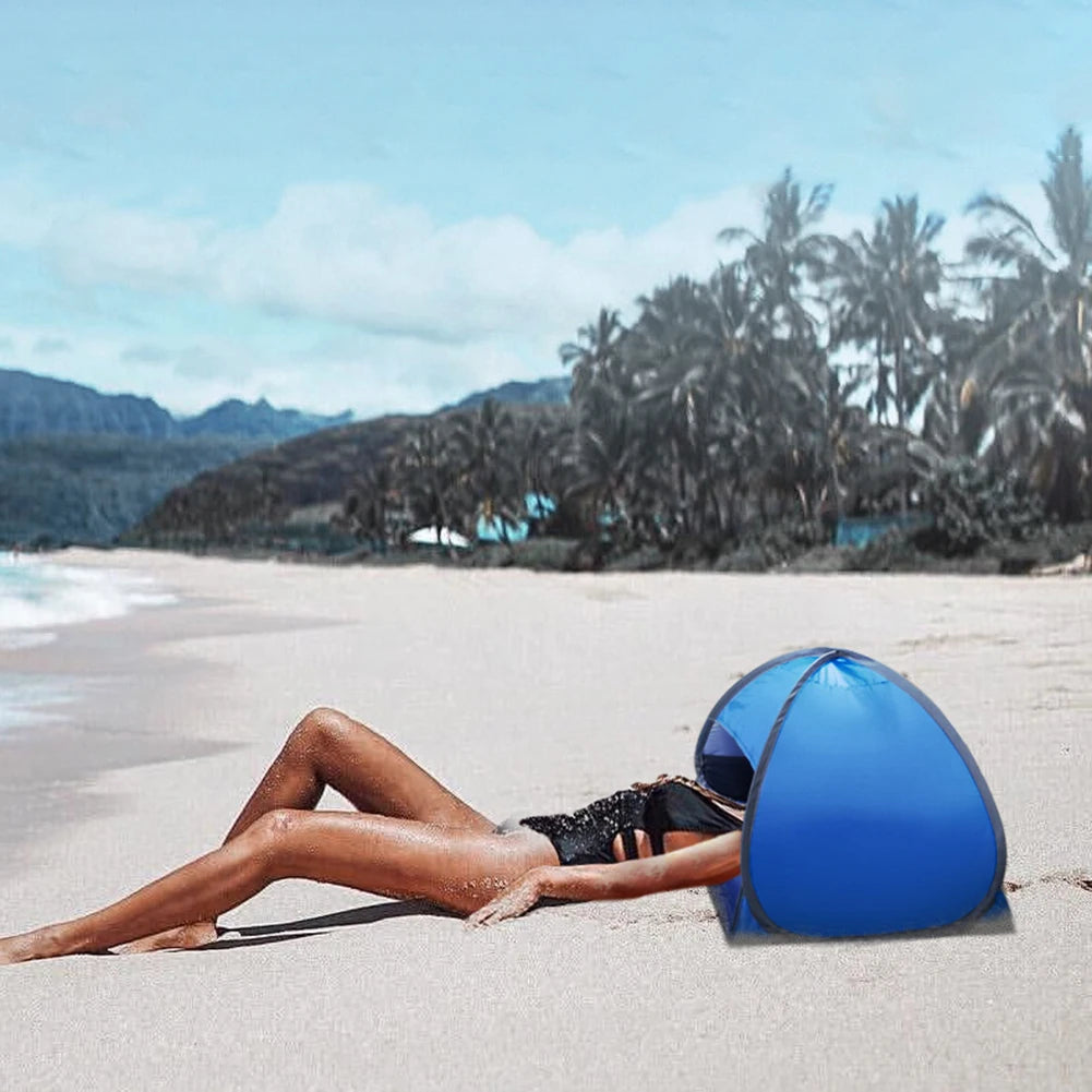 Head Tent Mini Portable Sun Shelter Pop-Ups /Sunbathing Head Tent Face Tent for Outdoors