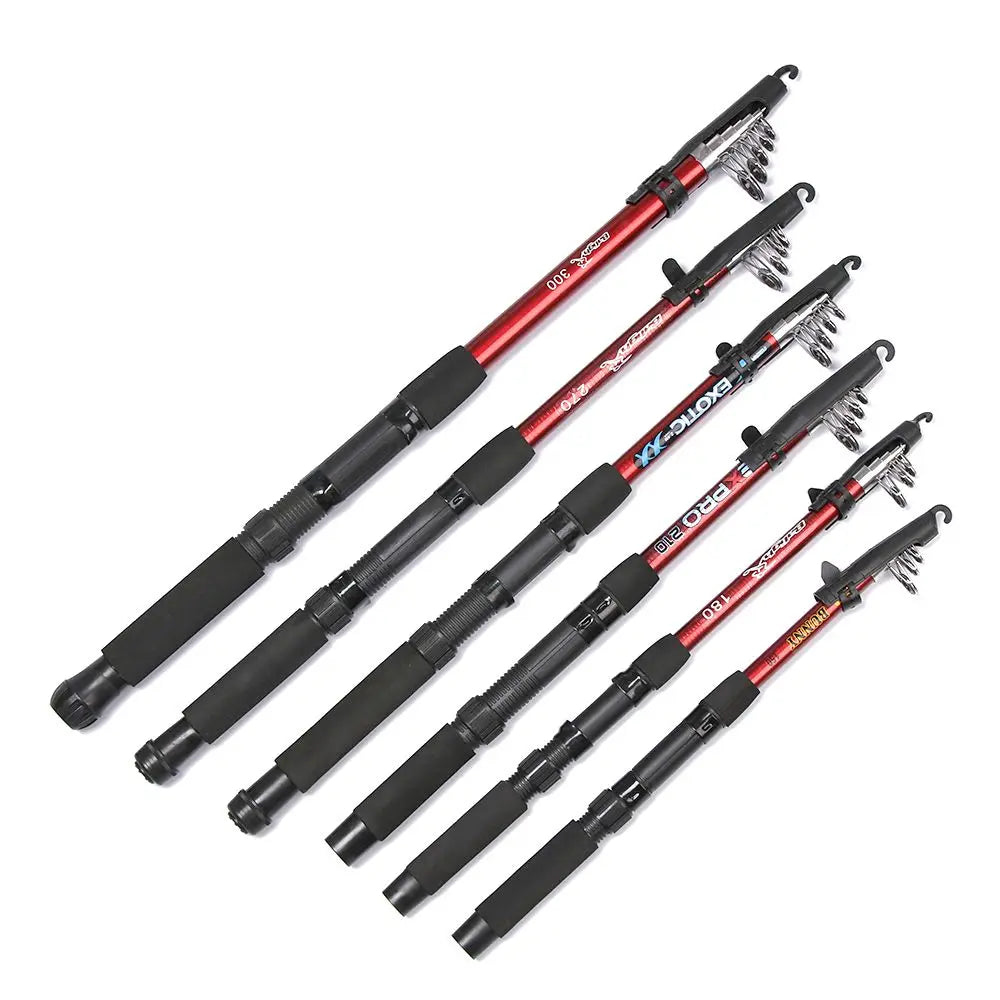 1.8-2.1m Fishing Telescopic Fishing Rod Pole-Hold'em High