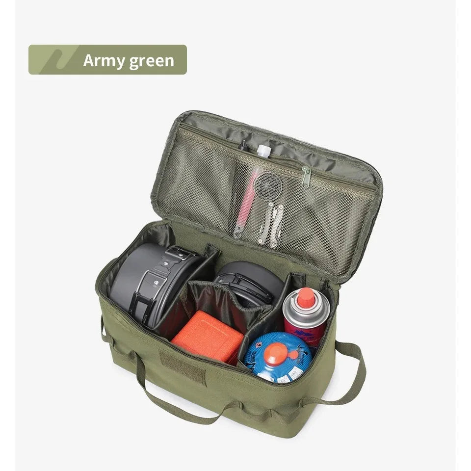 Outdoor Camping Gas Tank Storage Bag Large Capacity /Ground Nail Tool /Bag Gas Canister/ Cookware Kit Bag