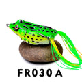 2 Pcs 5g /9g or13g /17.5g Frog  Bait Lure with Hooks Topwater Ray/ Artificial 3D Eyes