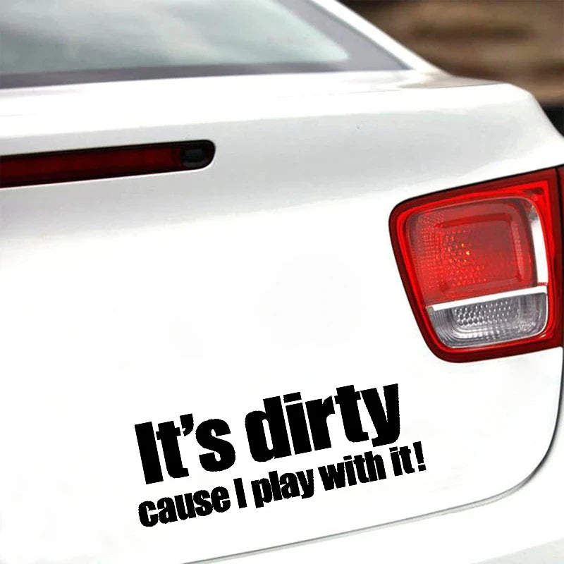 ALL NEW DESIGN! It's dirty cause I play with it - 4x4 off road language DECAL