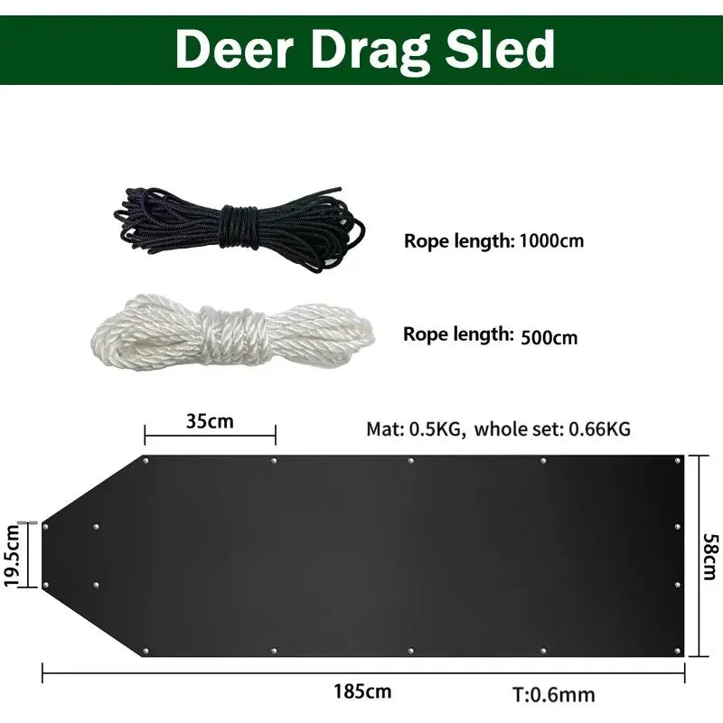 Hunting Gear Hanger Hoist/Drag Rope for All Game