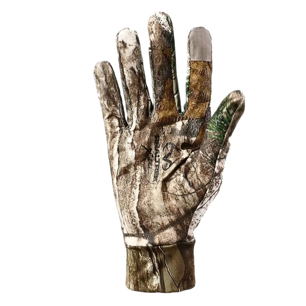 Timberline sporting co-choice-Camo/Tactical Outdoor Anti-slip Elastic Full Finger Gloves