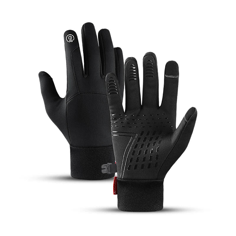 Hot Sale Gray Sports Glove Warm Touch Screen Full Finger Gloves For Men /Women Sports