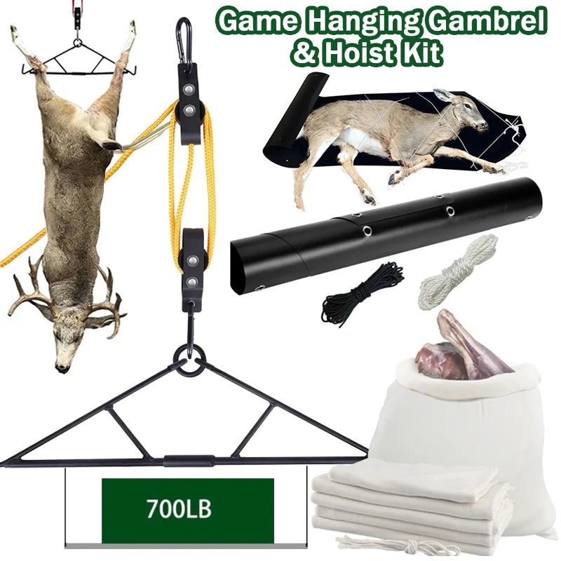 Hunting Gear Hanger Hoist/Drag Rope for All Game