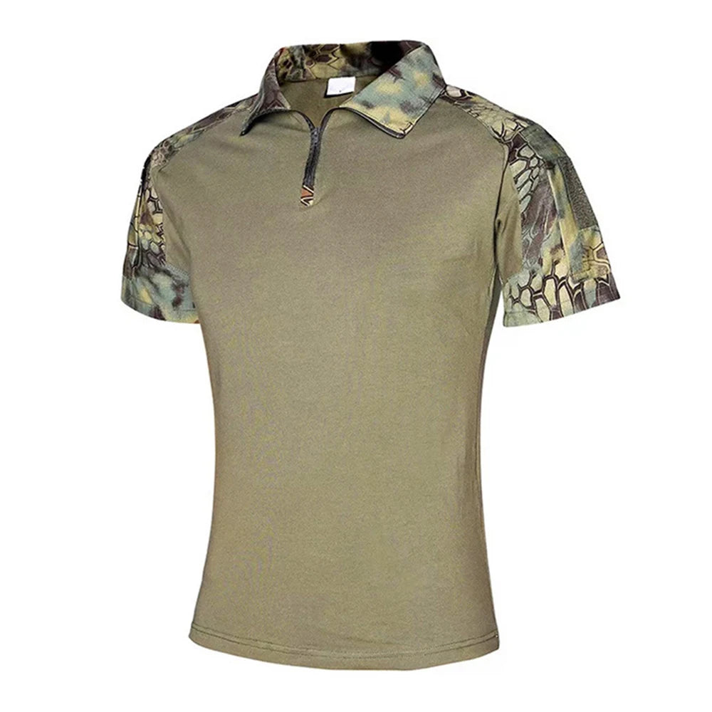 Tactical T-Shirts  Outdoor Sport Tee Quick Dry Short Sleeve Shirt