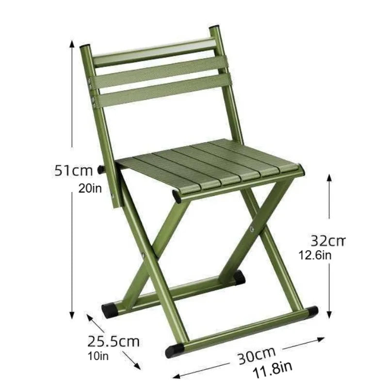 Outdoor metal folding chair,  durable, portable, waterproof, cheap folding fishing chair