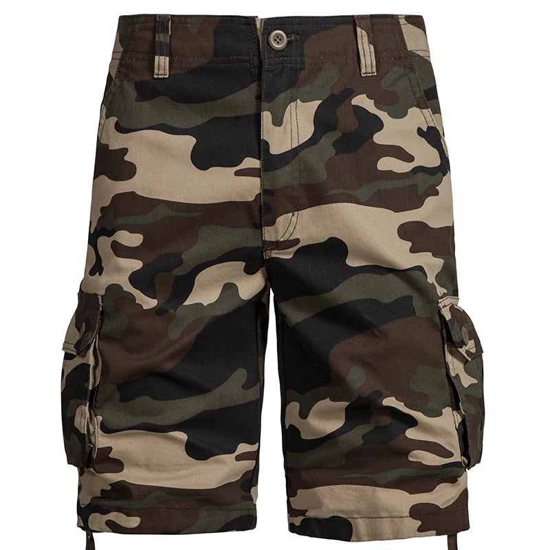 Men's  Shorts Summer Casual Half Pants Camouflage up to 44 waist