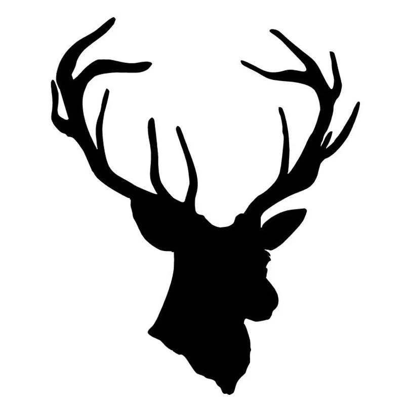 Ol'Boss Deer Head Styling Hunting Sticker Automobiles Exterior