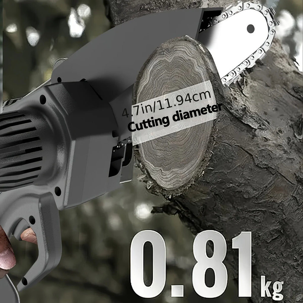 Hunters Dream Mini Cordless  Portable Handheld Chain Saw 4.7 Inch