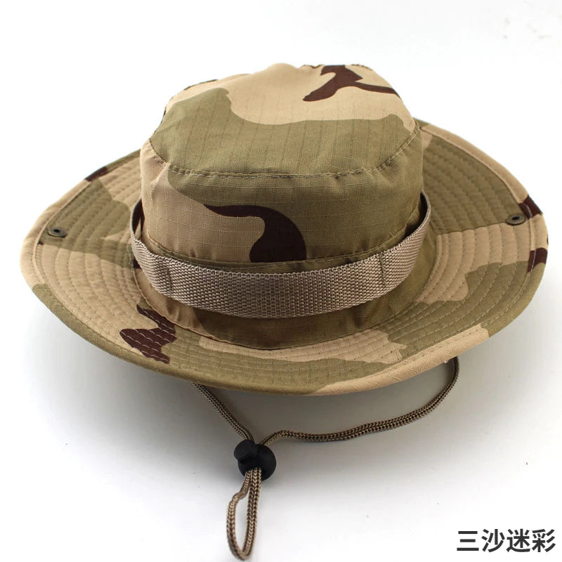 New Backup -collapsing Boonie Men Outdoor Sports Sun Hats