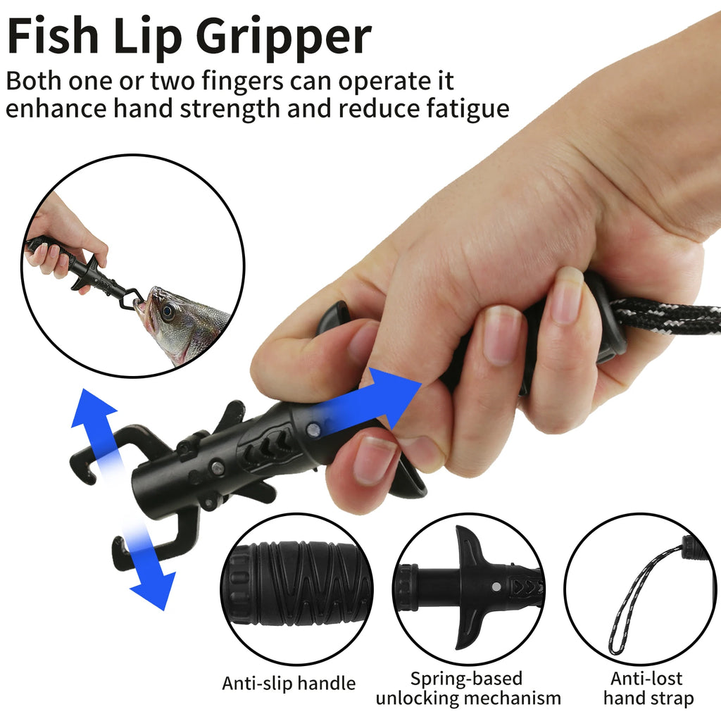 Fishing Pliers and Gripper Set Fishmen Muti-Function Fishing Tool Gear Gifts for Men/Women
