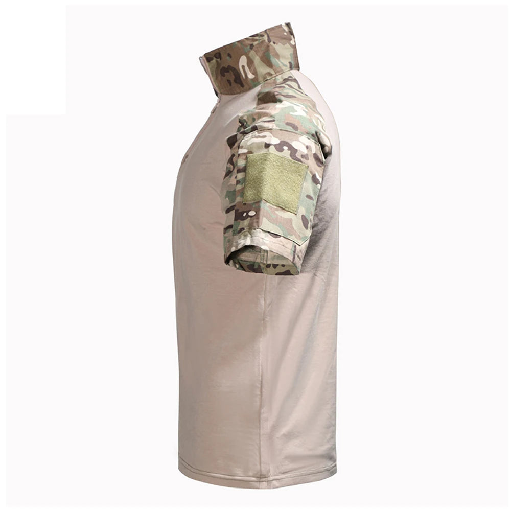 Tactical T-Shirts  Outdoor Sport Tee Quick Dry Short Sleeve Shirt