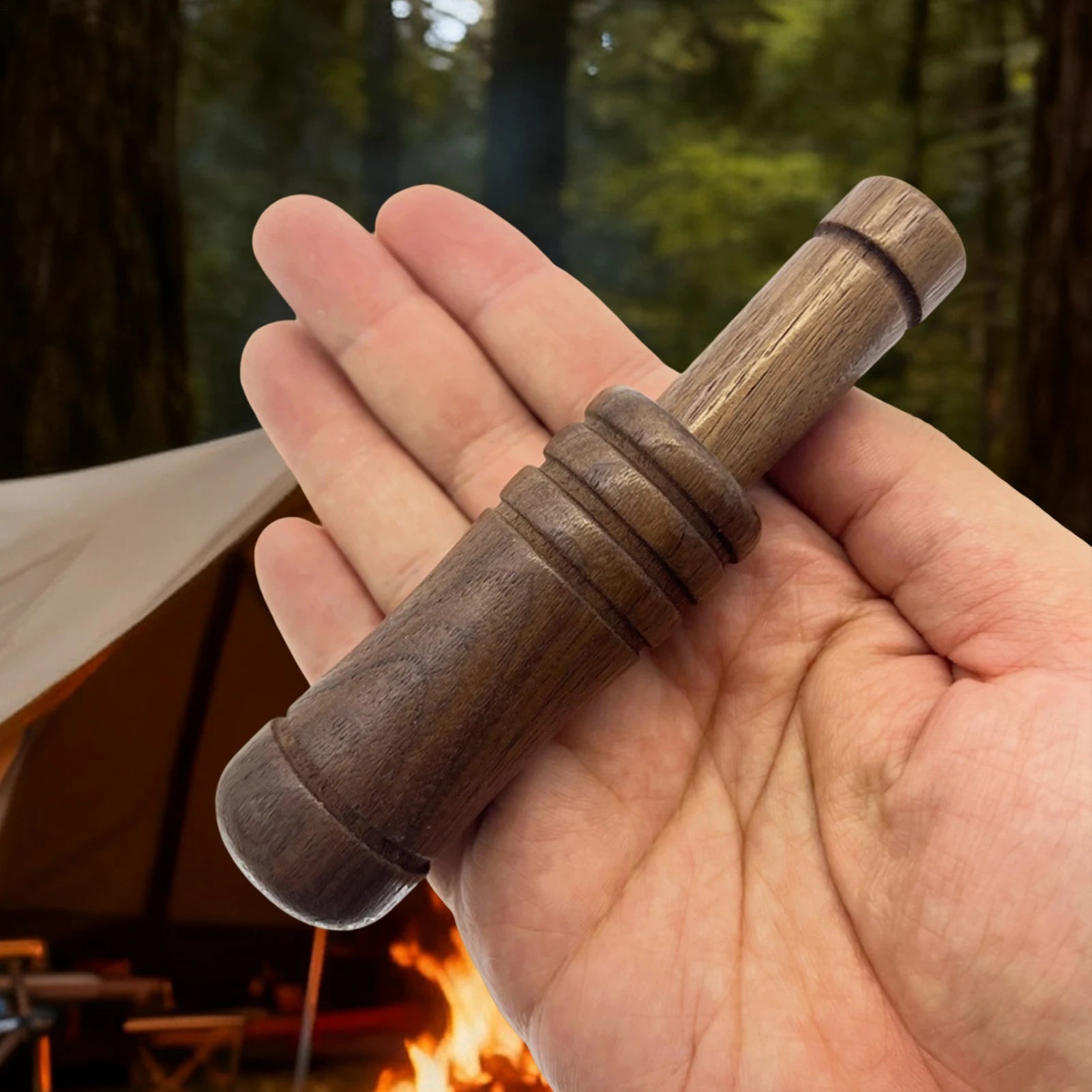 Only Few Left ! Beginner Duck Call for Hunting, Realistic Mallard Sound Wood Caller Easy to Blow /Outdoor Hunting Tool