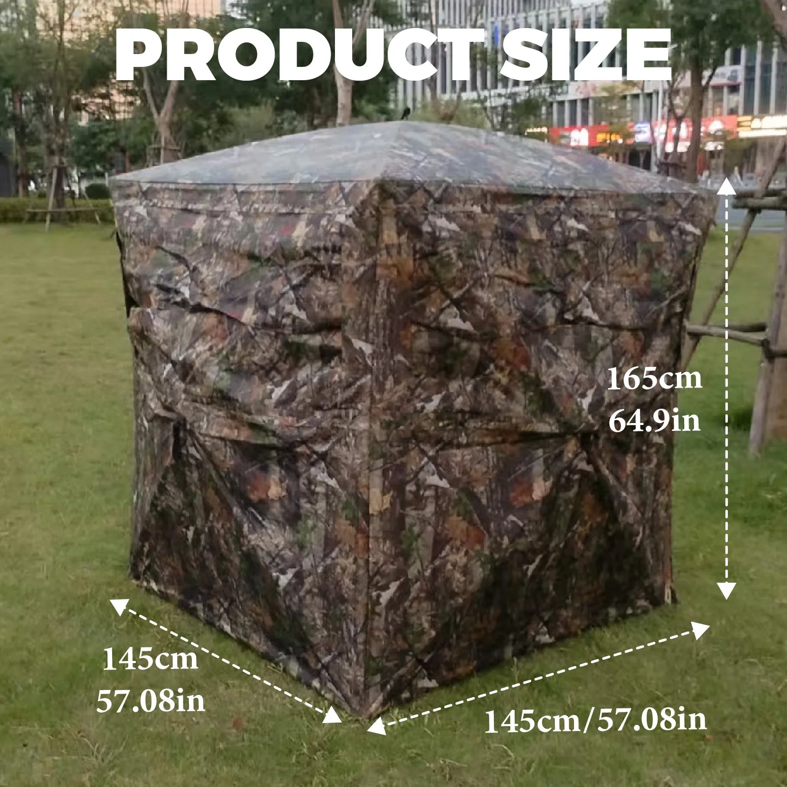 Lightweight Durable Pop-Up Hunting Blind Easy Set-Up