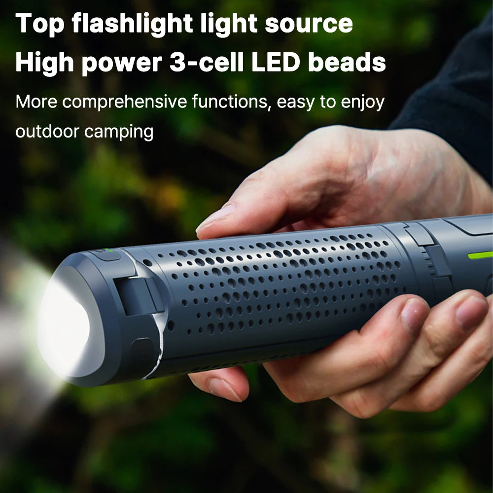 8000mAh Rechargeable Outdoor Portable Telescopic Hunters LED Light
