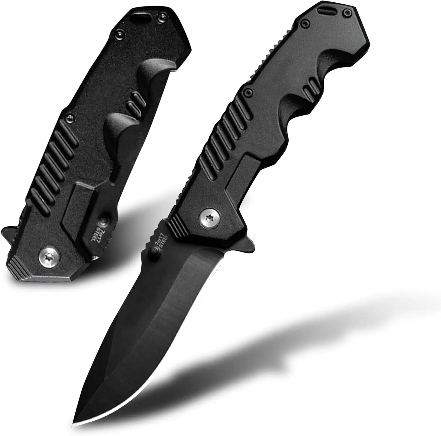 Tactical/Folding knife, pocket knife with pocket clip, stainless steel blade knife,