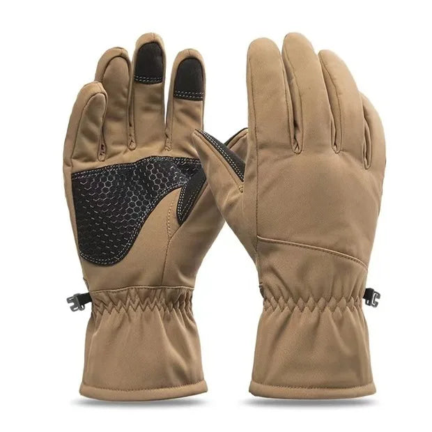 Camouflage Hunting Warm Non-Slip Fishing Gloves Waterproof  Sport Gloves