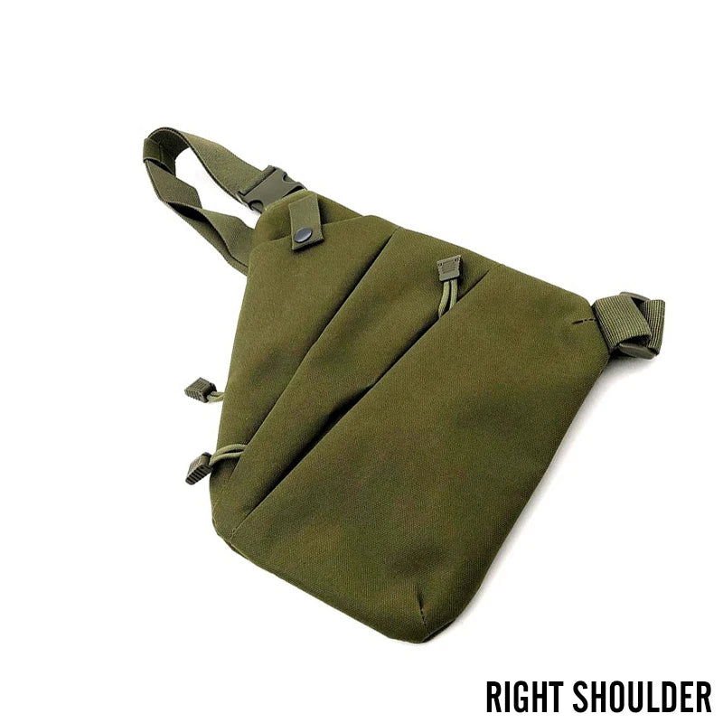 Multifunctional Concealed Tactical Storage Gun Bag Holster Men's Left /Right Nylon Shoulder Holster