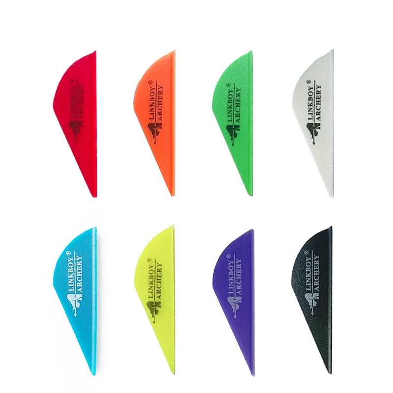 36pcs Arrows Vanes 2inch Plastic Vane Feather for Carbon Arrows ID6.2mm Hot Buy! Color Choice