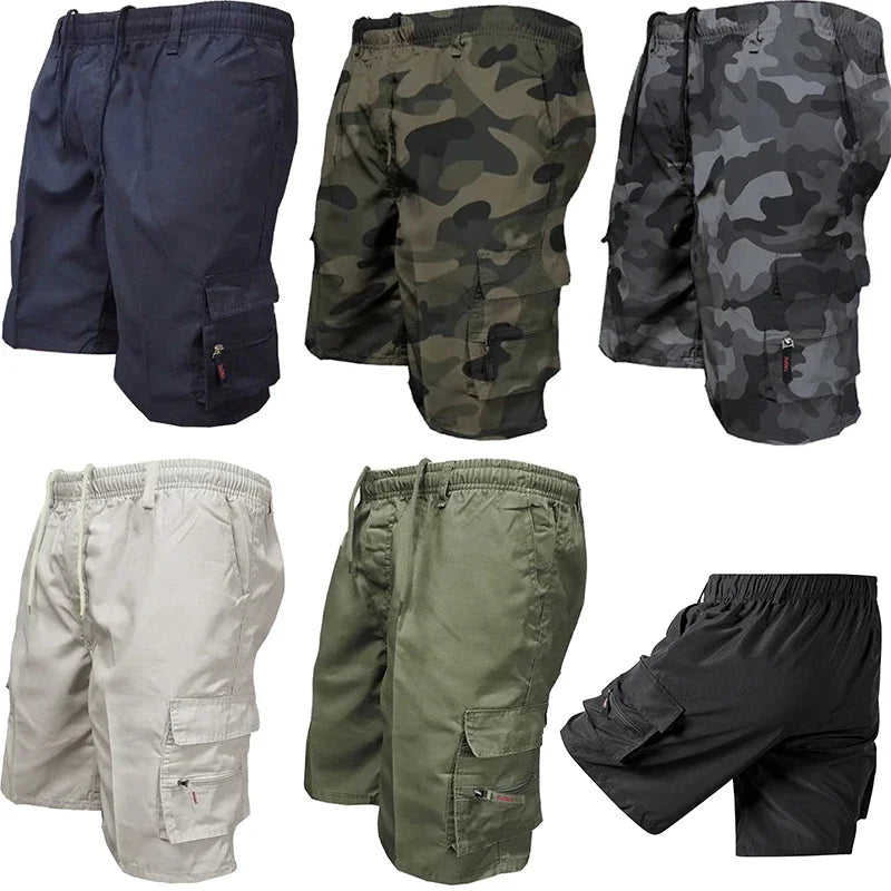 Men's Summer Tactical Cargo Shorts - Inspired Fashionable Pockets