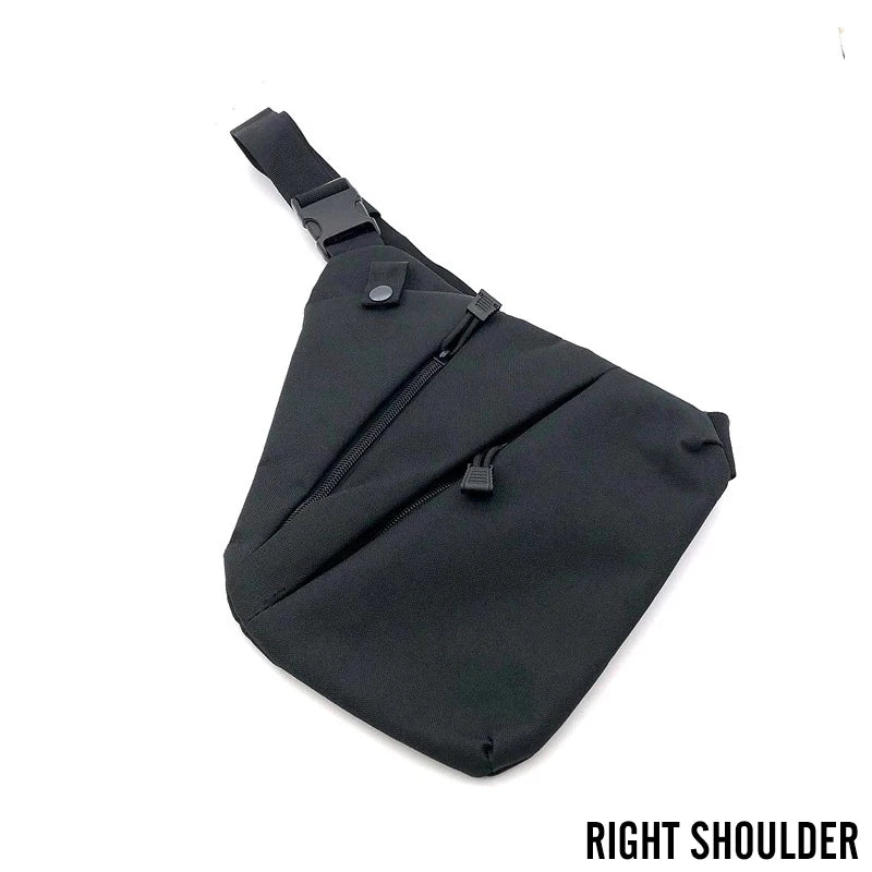 Multifunctional Concealed Tactical Storage Gun Bag Holster Men's Left /Right Nylon Shoulder Holster