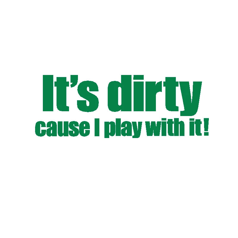 ALL NEW DESIGN! It's dirty cause I play with it - 4x4 off road language DECAL