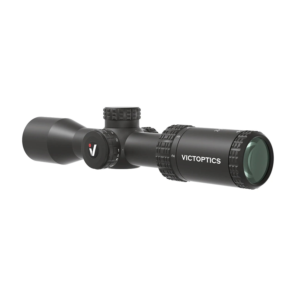 VictOptics 2-7x32 SFP Riflescope | Fully Multi-coated Lens | Green/Red Illuminated Reticle | Lightweight & 4" Eye Relief