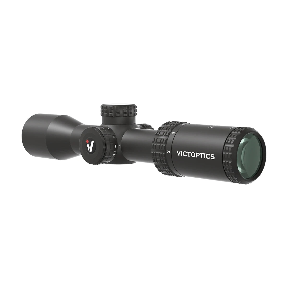 VictOptics 2-7x32 SFP Riflescope | Fully Multi-coated Lens | Green/Red Illuminated Reticle | Lightweight & 4" Eye Relief