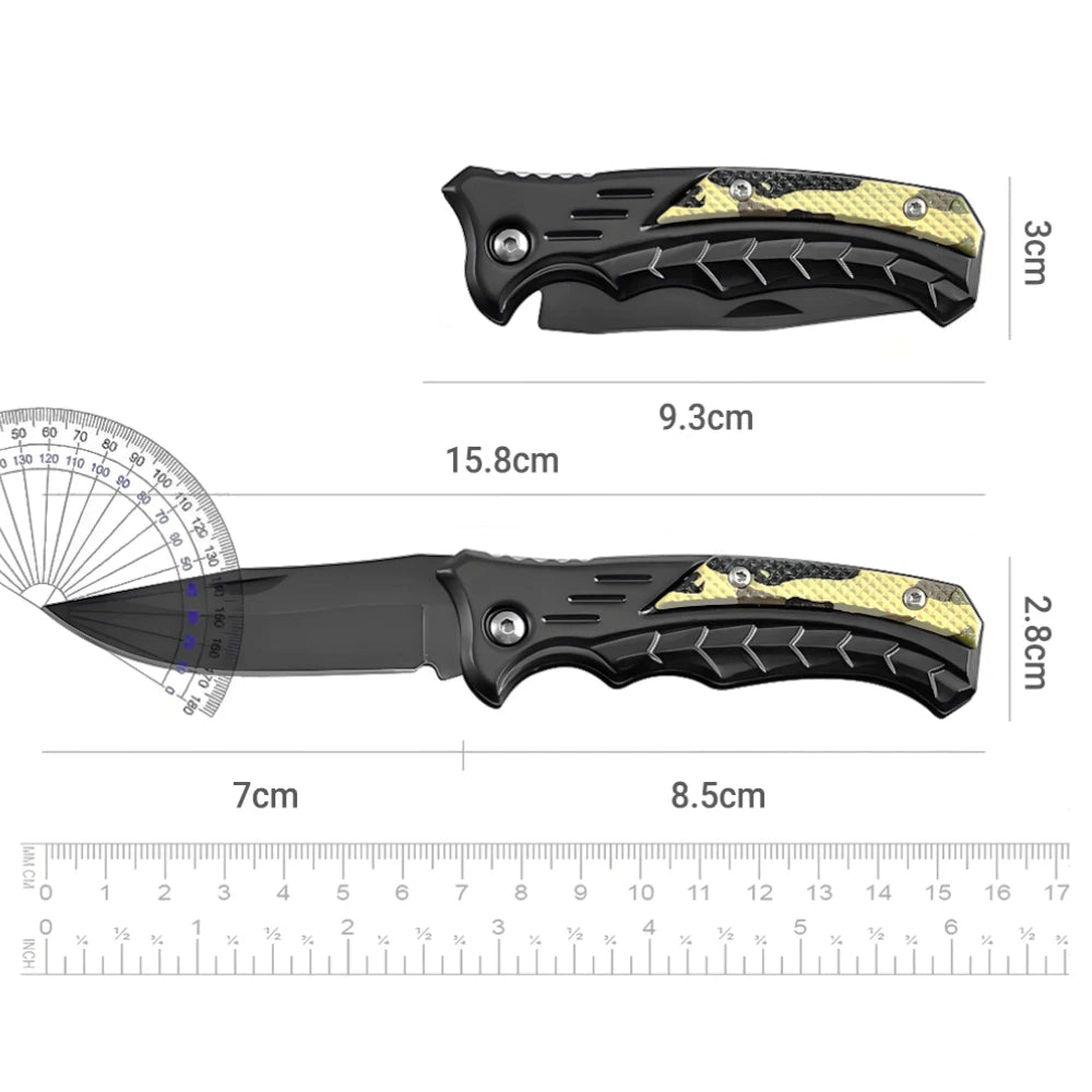 Timberline Big Guy !! Stainless Steel Folding Knife with Easy To Carry Handle