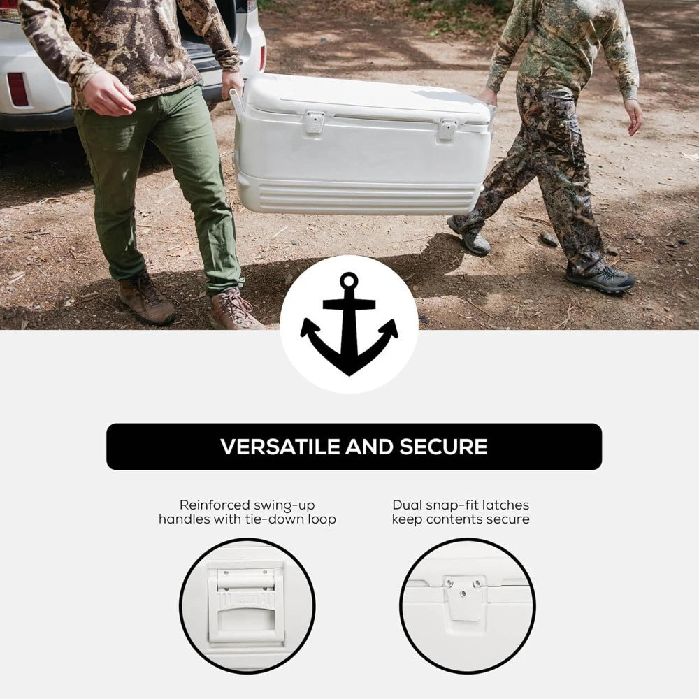 Ol' Reliable Oversized Insulated Hard Cooler Ice Chest
