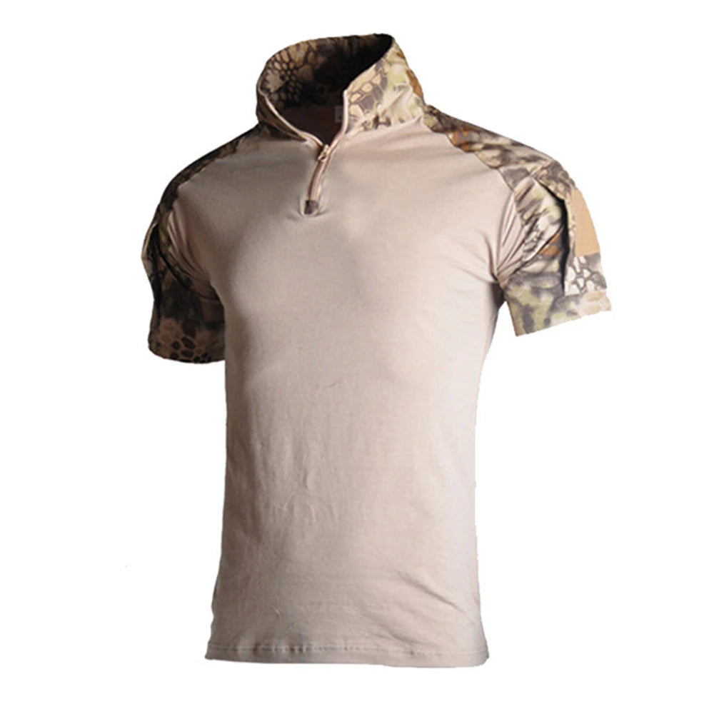 Tactical T-Shirts  Outdoor Sport Tee Quick Dry Short Sleeve Shirt