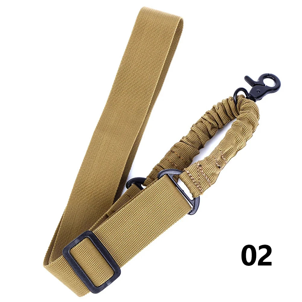 Clearance Deal ! One Single Point Adjustable Bungee for Rifle Gun Sling Strap Hook Safety