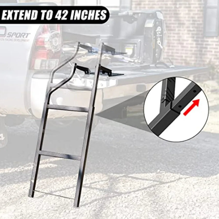 Pickup Truck Tailgate Ladder /Adjustable Universal Pickup Truck Bed Step