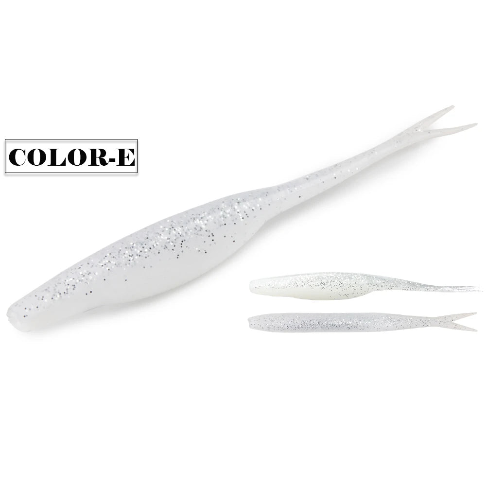 Spinpoler TPR Soft Bait Floating 12cm Jerk Minnow Fishing Shad Super Soft Flexible For Zander Pike Perch Bass Sea Fish Pesca