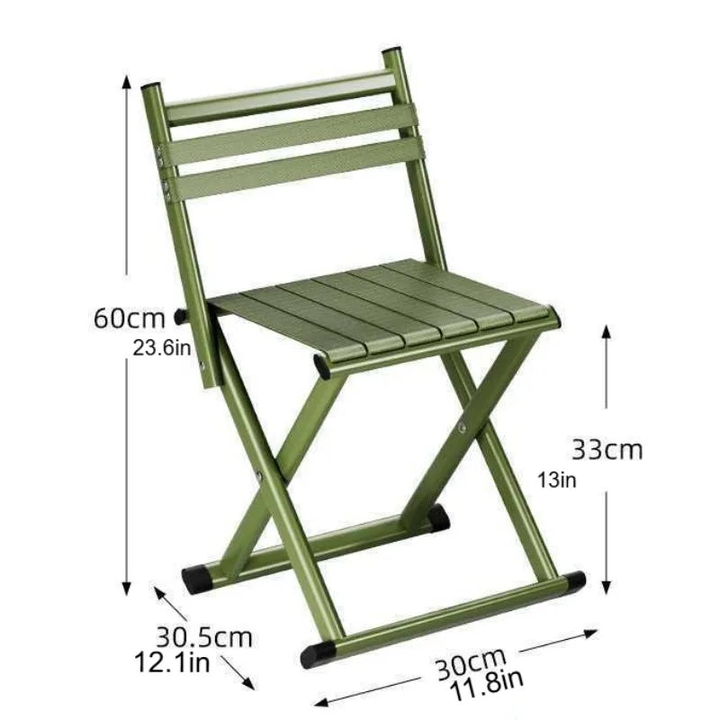 Outdoor metal folding chair,  durable, portable, waterproof, cheap folding fishing chair